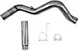 S60360409 DPF-Back Exhaust System, 6.6L, 8Cyl, Made of Stainless Steel, Armor Plus Series