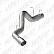 S60360AL DPF-Back Exhaust System, 6.6L, 8Cyl, Made of Aluminized Steel, Armor Lite Series