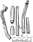 S6100409 DPF-Back Exhaust System, 5.9L, 6Cyl, Made of Stainless Steel, Armor Plus Series
