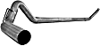 S6100PLM Turbo-Back Exhaust System, 5.9L, 6Cyl, Made of Aluminized Steel, Armor Lite Series