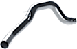 S6165409 DPF-Back Exhaust System, 6.7L, 6Cyl, Made of Stainless Steel, Armor Plus Series