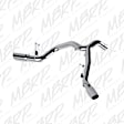 S6168AL DPF-Back Exhaust System, 6.7L, 6Cyl, Made of Aluminized Steel, Armor Lite Series