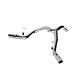 S6168AL DPF-Back Exhaust System, 6.7L, 6Cyl, Made of Aluminized Steel, Armor Lite Series