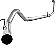S6200PLM Turbo-Back Exhaust System, 7.3L, 8Cyl, Made of Aluminized Steel, Armor Lite Series