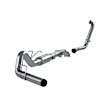 S6206P Turbo-Back Exhaust System, 6.0L, 8Cyl, Made of Aluminized Steel, Armor Lite Series