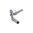 S6242P DPF-Back Exhaust System, 6.4L, 8Cyl, Made of Aluminized Steel, Armor Lite Series