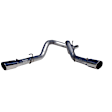 S6244AL DPF-Back Exhaust System, 6.4L, 8Cyl, Made of Aluminized Steel, Armor Lite Series