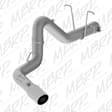 S6244AL DPF-Back Exhaust System, 6.4L, 8Cyl, Made of Aluminized Steel, Armor Lite Series