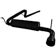 2022 Ford F-250 Super Duty - Armor BLK Series, DPF-Back, Exhaust System, 6.7L 8Cyl, Made of Aluminized Steel