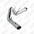 S62930AL Installer Exhaust System, 5 in., DPF-Back, Aluminized Steel, Rear (Passenger Side), 6 in. Polished Tip