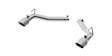 S7019AL Axle-Back Exhaust System, 6.2L, 8Cyl, Made of Aluminized Steel, Armor Lite Series