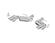 S7036AL Axle-Back Exhaust System, 6.2L, 8Cyl, Made of Aluminized Steel, Armor Lite Series