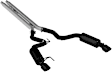 S7239BLK Cat-Back Exhaust System, 5.0L, 8Cyl, Made of Aluminized Steel, Armor BLK Series