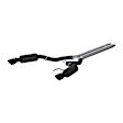 S7239BLK Cat-Back Exhaust System, 5.0L, 8Cyl, Made of Aluminized Steel, Armor BLK Series