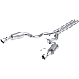S7251AL Cat-Back Exhaust System, 5.0L, 8Cyl, Made of Aluminized Steel, Armor Lite Series