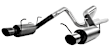 S7258BLK Cat-Back Exhaust System, 5.0L, 8Cyl, Made of Aluminized Steel, Armor BLK Series