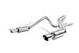 S7264409 Cat-Back Exhaust System, Made of Stainless Steel, Armor Plus Series