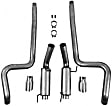 S7270AL Cat-Back Exhaust System, Made of Aluminized Steel, Armor Lite Series