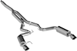 S7275409 Cat-Back Exhaust System, 2.3L, 4Cyl, Made of Stainless Steel, Armor Plus Series