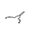S7278AL Cat-Back Exhaust System, 5.0L, 8Cyl, Made of Aluminized Steel, Armor Lite Series