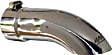 T5080 Pro Series Exhaust Tip - Polished, Stainless Steel, Single, Universal, Sold Individually