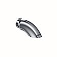 T5086 Pro Series Exhaust Tip - Polished, Stainless Steel, Single, Universal, Sold Individually