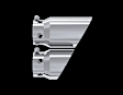 T5111 Pro Series Exhaust Tip - Stainless, Stainless Steel, Dual, Direct Fit, Sold Individually