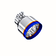 T5184BE Exhaust Tip - Burnt End, T304 Stainless Steel, Single, Universal, Sold Individually