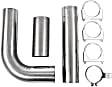 UT8001 Exhaust Stack - Natural, Aluminized Steel, Universal, Kit