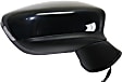 2016 Mazda 6 - Passenger Side Mirror, For Models Without Surround View System, Power Adjust, Non-Heated, Paintable, Manual Folding, In-housing Signal Light, With Blind Spot Detection in Glass, No Memory, No Puddle Light, No Auto-Dimming