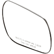 Passenger Side Mirror Glass, Non-Heated, No Blind Spot Feature