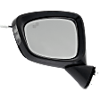 Driver Side Mirror, Power Adjust, Manual Folding, Non-Heated, Paintable, In-housing Signal Light, No Memory, No Puddle Light, No Auto-Dimming, With Blind Spot Detection in Glass, Touring Model