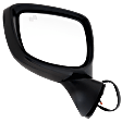 Driver Side Mirror, Power Adjust, Manual Folding, Non-Heated, Paintable, In-housing Signal Light, No Memory, No Puddle Light, No Auto-Dimming, With Blind Spot Detection in Glass, Touring Model