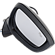 Passenger Side Mirror, Power Adjust, Manual Folding, Heated, Paintable, In-housing Signal Light, No Memory, Puddle Light, and Auto-Dimming, With Blind Spot Detection in Glass, Grand Touring Model