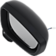 Passenger Side Mirror, Power Adjust, Manual Folding, Non-Heated, Paintable, In-housing Signal Light, No Memory, Puddle Light, Auto-Dimming, and Blind Spot Feature, Mexico Built Vehicle