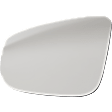 Driver Side Mirror Glass, Heated, No Blind Spot Feature