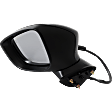 2018 Mazda 6 Signature - Driver Side Mirror, Power Adjust, Non-Heated, Paintable, Manual Folding, In-housing Signal Light, With Blind Spot Detection in Glass, No Memory, No Puddle Light, No Auto-Dimming