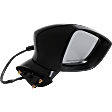 Passenger Side Mirror, Power, Manual Folding, Non-Heated, Paintable, In-housing Signal Light, No Memory, No Puddle Light, No Auto-Dimming, With Blind Spot Detection in Glass