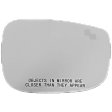 2016-2023 Mazda CX-9 - Passenger Side Mirror Glass, Heated, With Blind Spot Detection in Glass