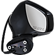 Passenger Side Mirror, Power, Manual Folding, Non-Heated, Paintable, In-housing Signal Light, No Memory, No Puddle Light, No Auto-Dimming, With Blind Spot Glass, 4 Cyl., 2.0L Engine