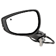 2025 Mazda CX-30 2.5 S - Driver Side Mirror, Power Adjust, Non-Heated, Manual Folding, Paintable, No Signal Light, Without Memory Recall, No Puddle Light, No Auto-Dimming, With Blind Spot Detection in Glass