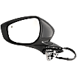 2025 Mazda CX-30 2.5 S - Driver Side Mirror, Power Adjust, Non-Heated, Manual Folding, Paintable, No Signal Light, Without Memory Recall, No Puddle Light, No Auto-Dimming, With Blind Spot Detection in Glass