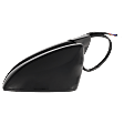 2025 Mazda CX-30 2.5 S - Driver Side Mirror, Power Adjust, Non-Heated, Manual Folding, Paintable, No Signal Light, Without Memory Recall, No Puddle Light, No Auto-Dimming, With Blind Spot Detection in Glass