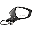 2025 Mazda CX-30 2.5 S - Passenger Side Mirror, Power Adjust, Non-Heated, Manual Folding, Paintable, No Signal Light, Without Memory Recall, No Puddle Light, No Auto-Dimming, With Blind Spot Detection in Glass