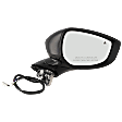 2025 Mazda CX-30 2.5 S - Passenger Side Mirror, Power Adjust, Non-Heated, Manual Folding, Paintable, No Signal Light, With Memory, No Puddle Light, No Auto-Dimming, No Blind Spot Feature