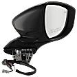 2025 Mazda CX-30 2.5 S - Passenger Side Mirror, Power Adjust, Non-Heated, Manual Folding, Paintable, No Signal Light, With Memory, No Puddle Light, No Auto-Dimming, No Blind Spot Feature