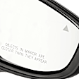 2025 Mazda CX-30 2.5 S - Passenger Side Mirror, Power Adjust, Non-Heated, Manual Folding, Paintable, No Signal Light, With Memory, No Puddle Light, No Auto-Dimming, No Blind Spot Feature