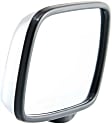 Driver Side Mirror, Manual Adjust, Manual Folding, Non-Heated, Chrome, No Signal Light, No Memory, No Puddle Light, No Auto-Dimming, No Blind Spot Feature