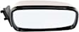 Passenger Side Mirror, Manual Adjust, Manual Folding, Non-Heated, Chrome, No Signal Light, No Memory, No Puddle Light, No Auto-Dimming, No Blind Spot Feature