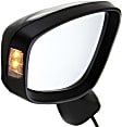 Driver Side Mirror, Power Adjust, Manual Folding, Non-Heated, Paintable, In-housing Signal Light, No Memory, No Puddle Light, No Auto-Dimming, No Blind Spot Feature